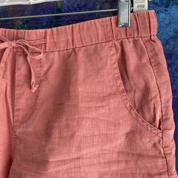 XCVI Quincy Linen Blend Shorts - Picture 3 of 7